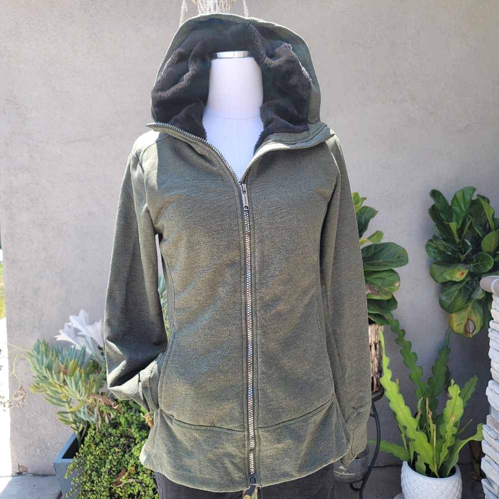 Eddie Bauer faux fur jacket